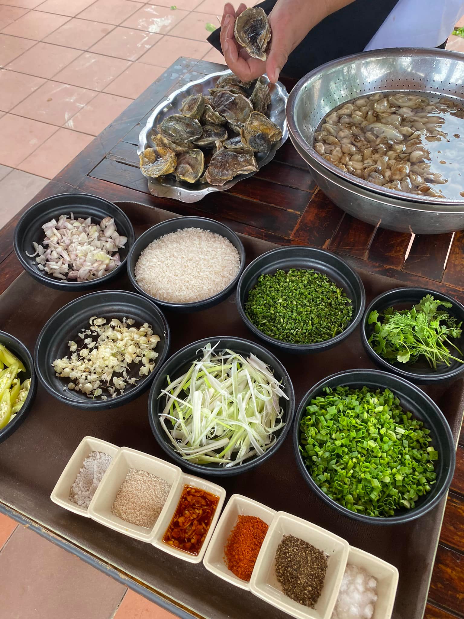 Chế biến Hàu
